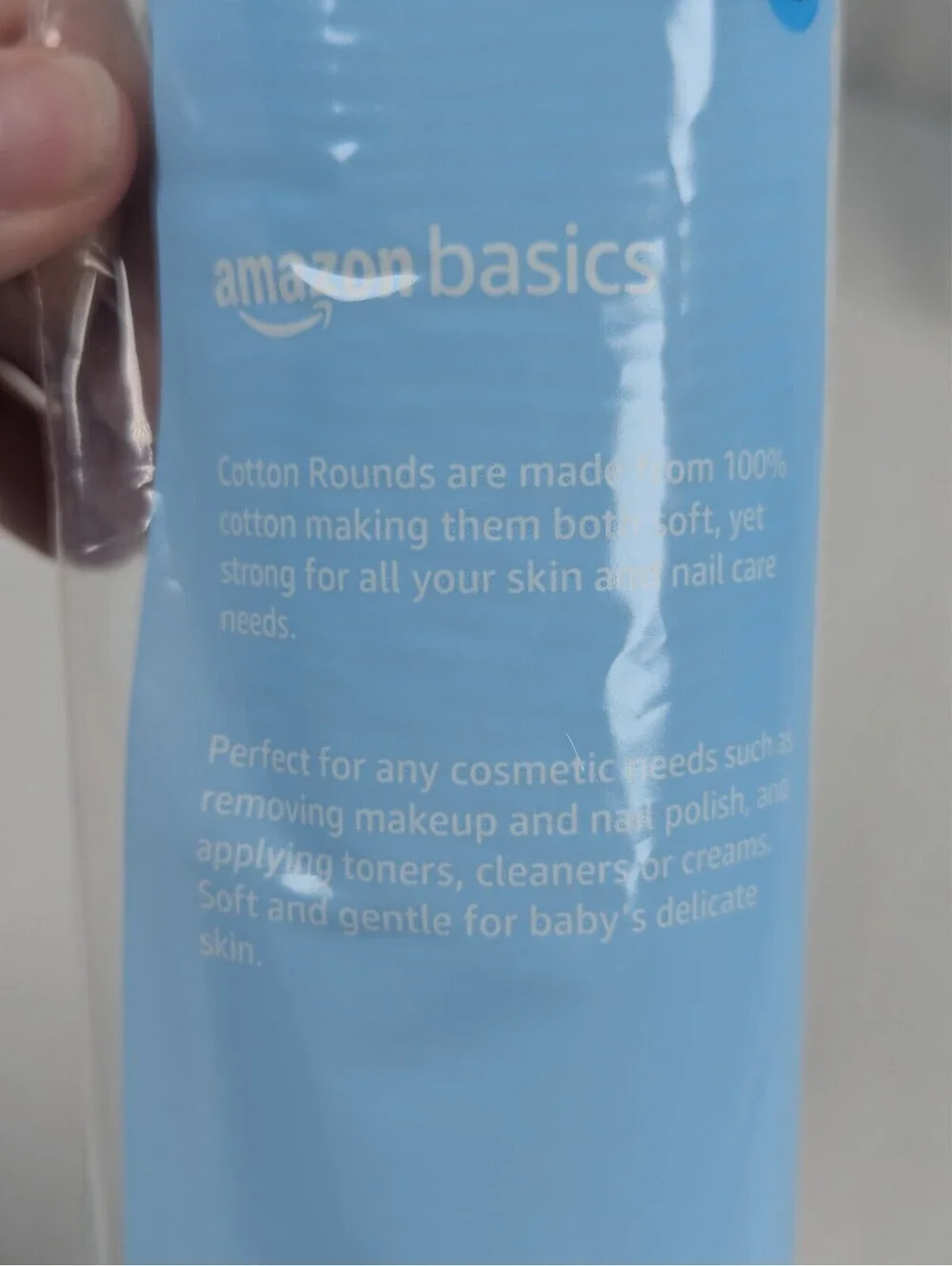 Amazon Basics - Cotton Rounds - Pack of 100 x 6 Packs = 600 Count Total